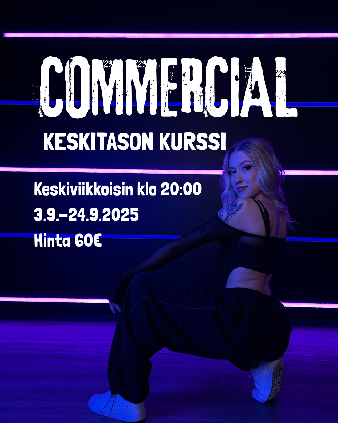 Commercial keskitason Kurssi (4krt)