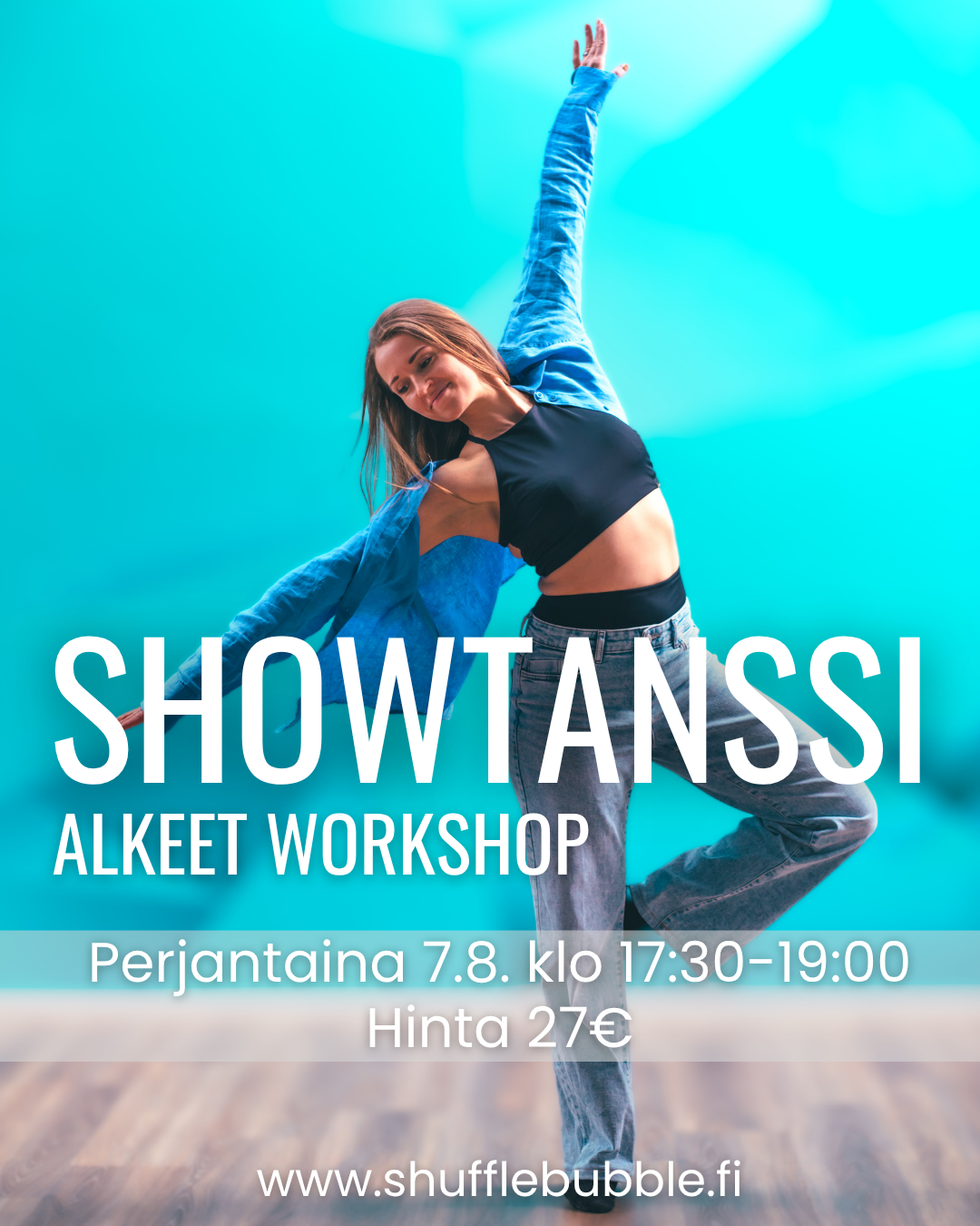 Showtanssin alkeet workshop 7.8.