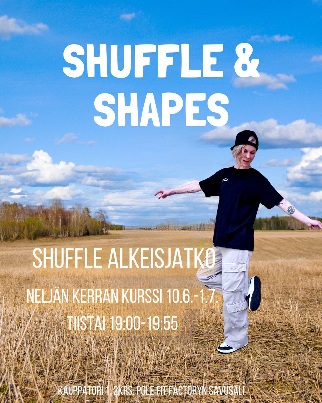 Shufflen alkeisjatko kesäkurssi (4krt)