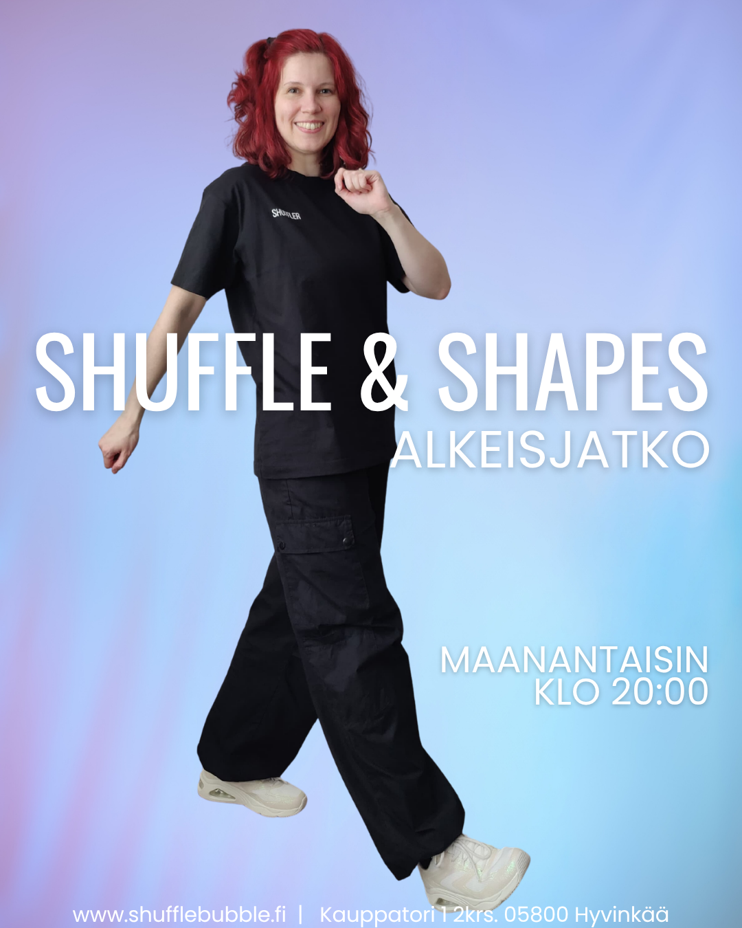 Shuffle & shapes alkeisjatko kurssi