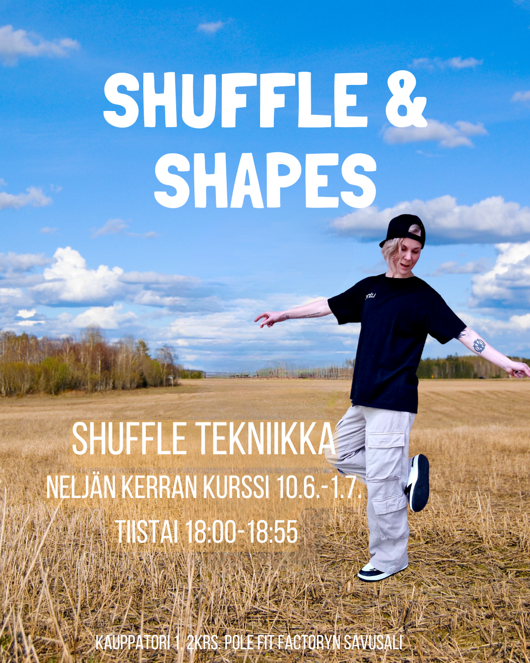 Shufflen tekniikka kesäkurssi (4krt)