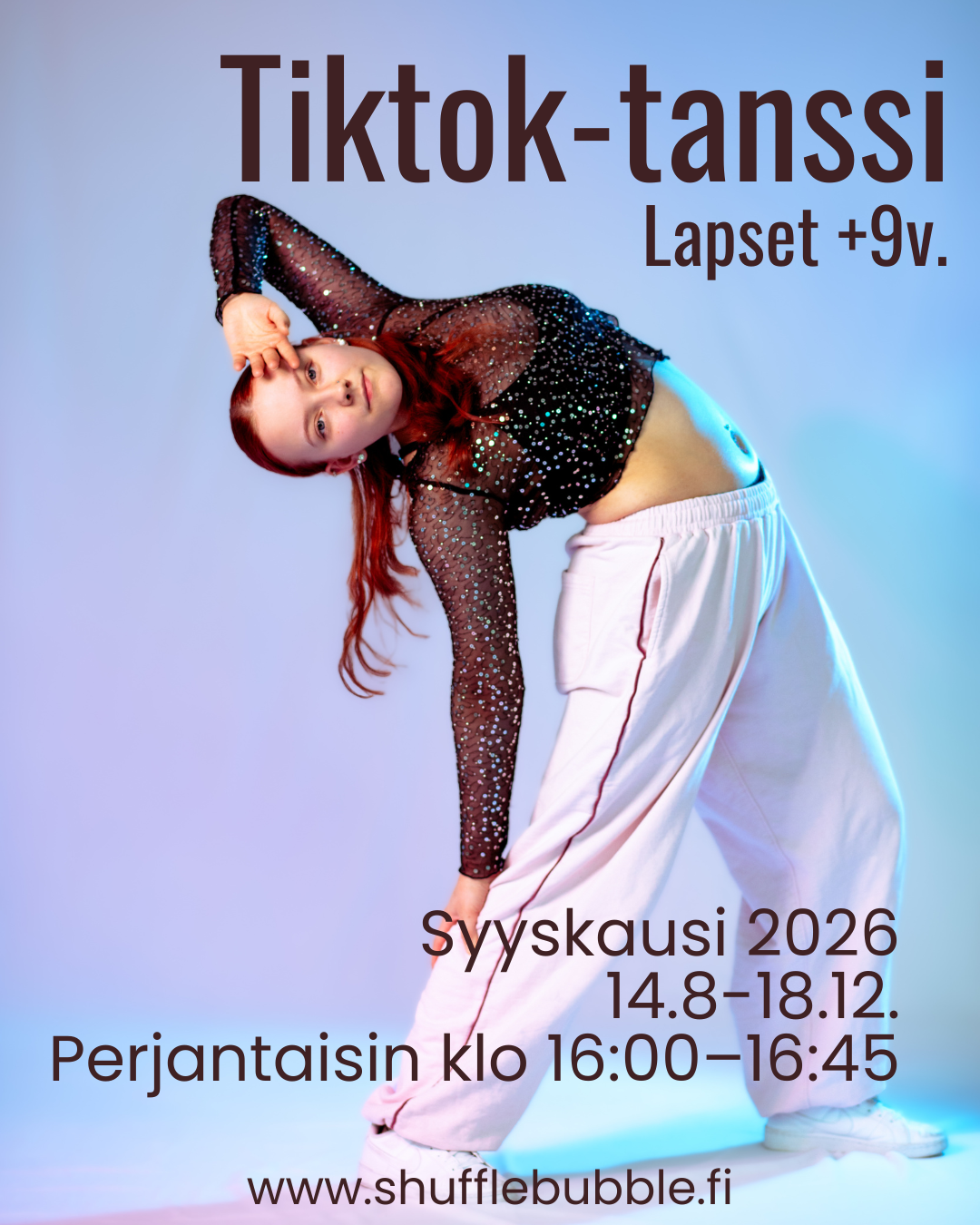 TikTok-tanssin syyskausi +9v.