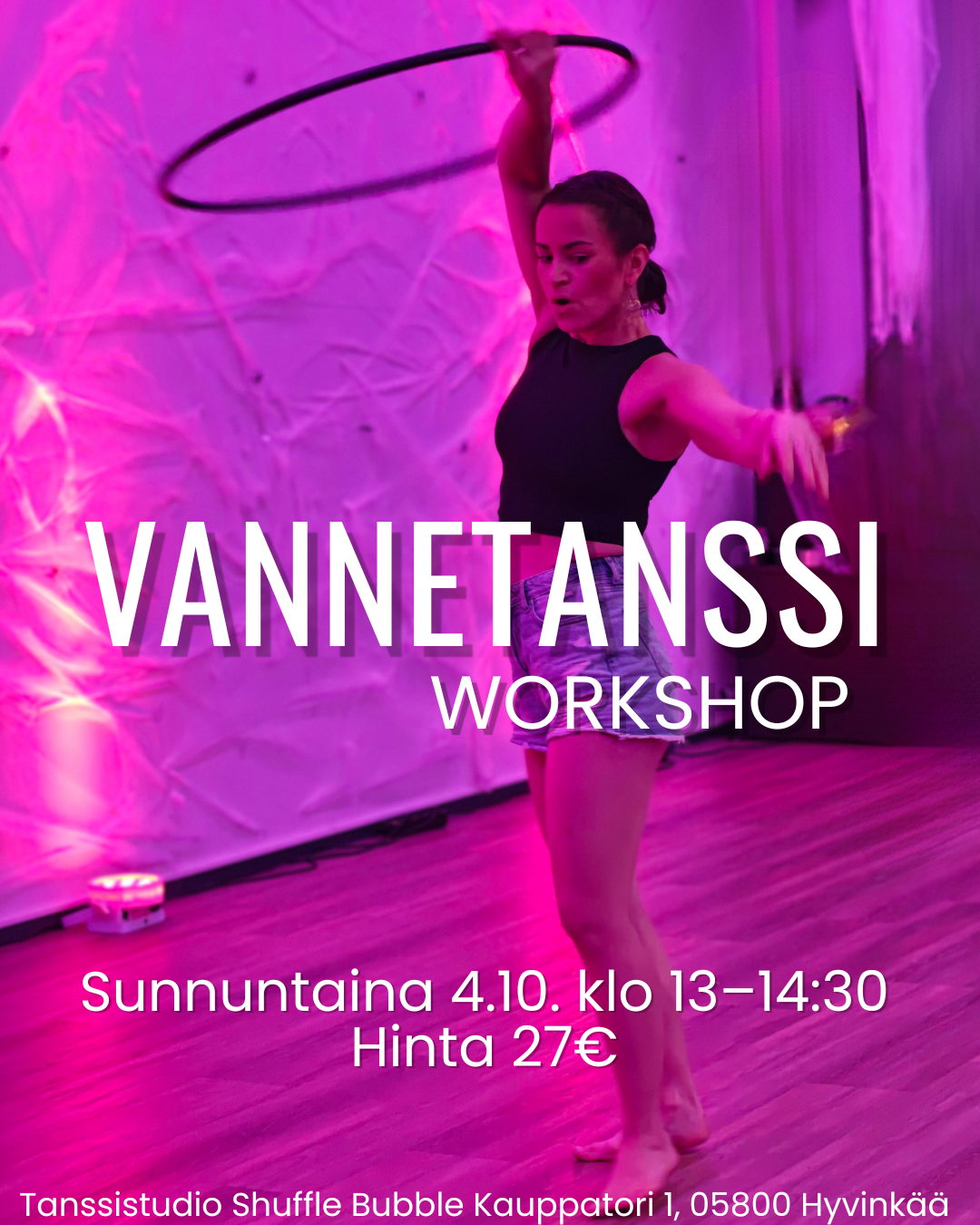 Vannetanssi workshop 4.10