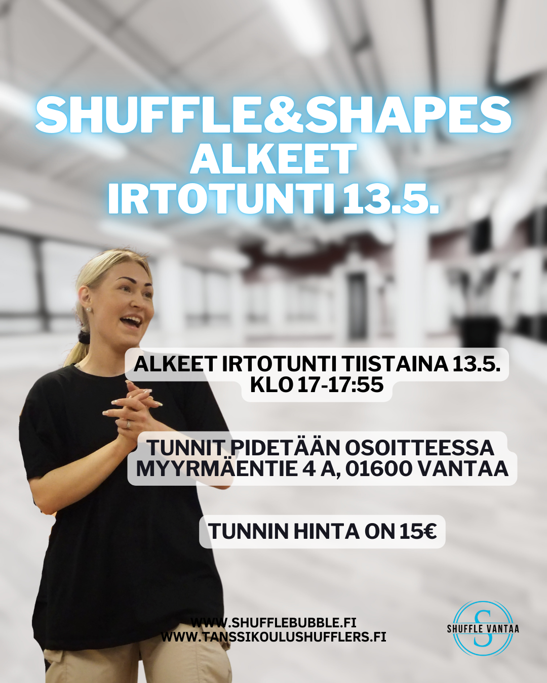 Shuffle&Shapes alkeet irtotunti 13.5.