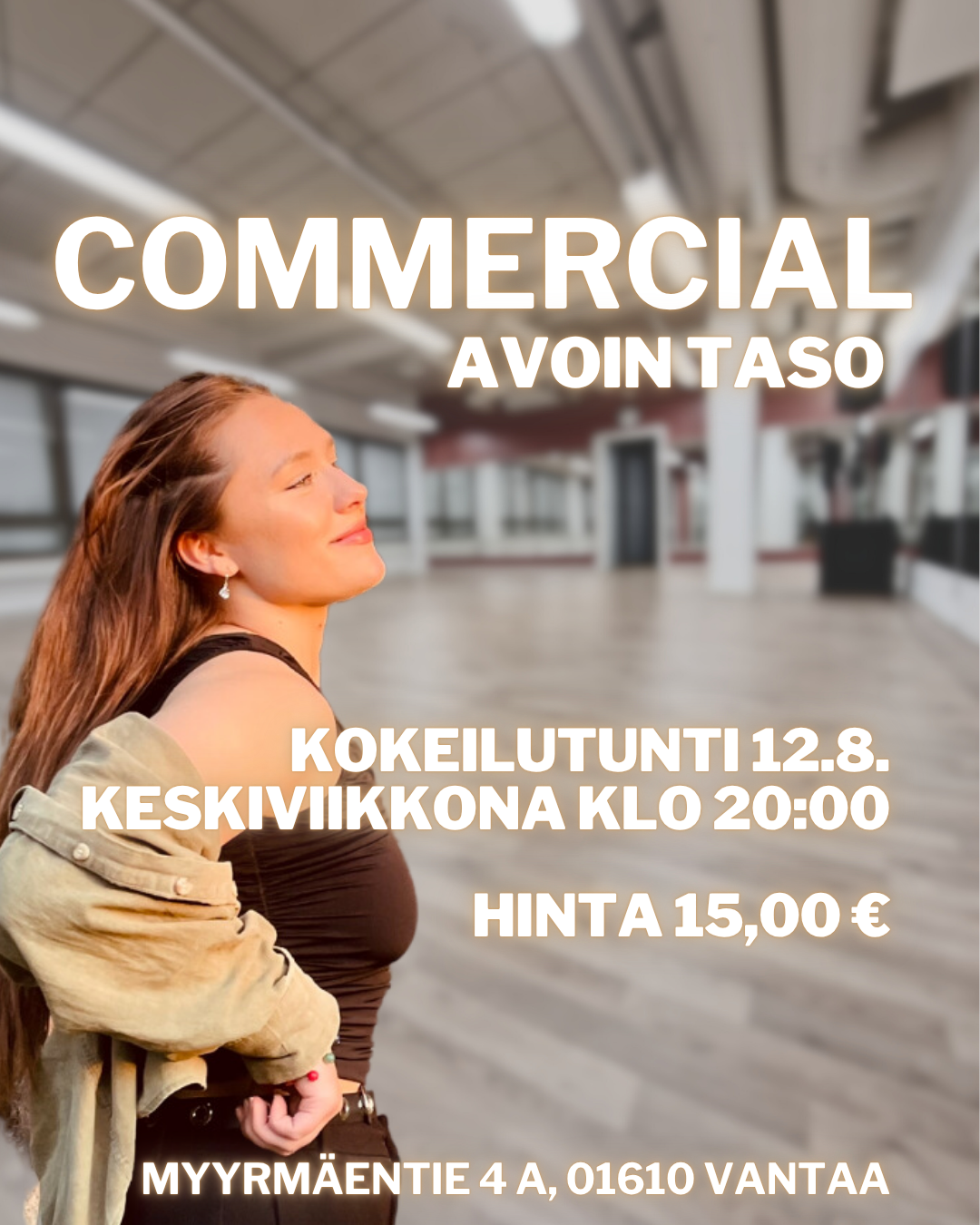 Commercial avoin taso 12.8.