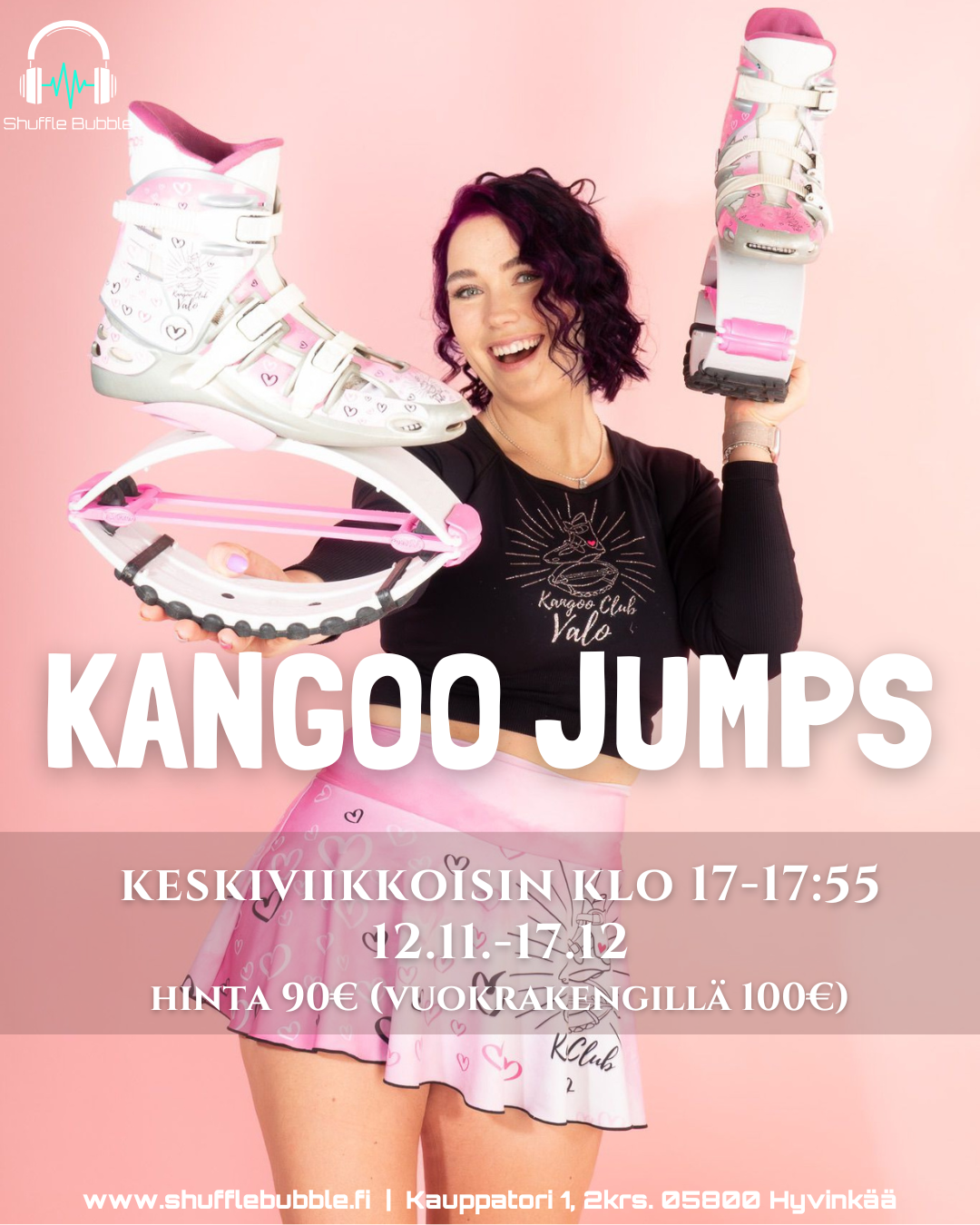 Kangoo Jumps kurssi (6krt)