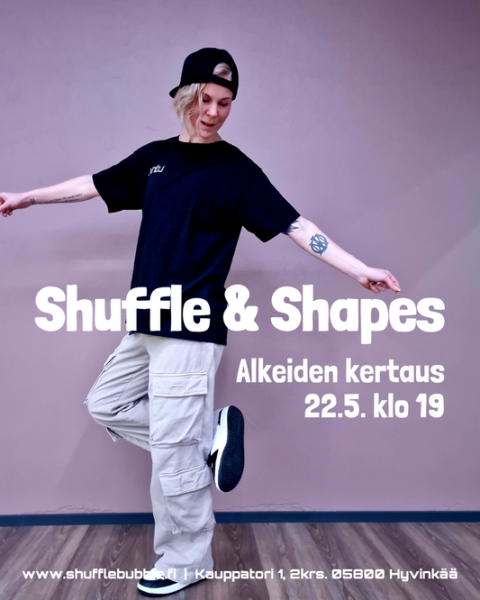 Shuffle alkeet kertaustunti 22.5.