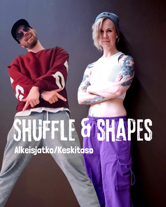 Shufflen & shapes alkeisjatko/keskitason Syyskausi