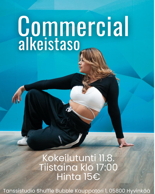 Commercial alkeistaso 11.8.