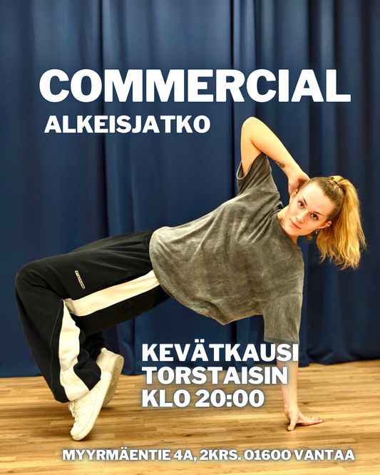 Commercial alkeisjatkon kevätkausi (18krt)
