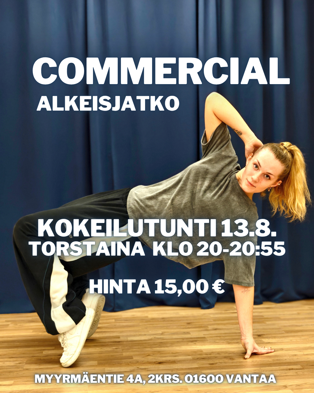 Commercial alkeisjatko 13.8.
