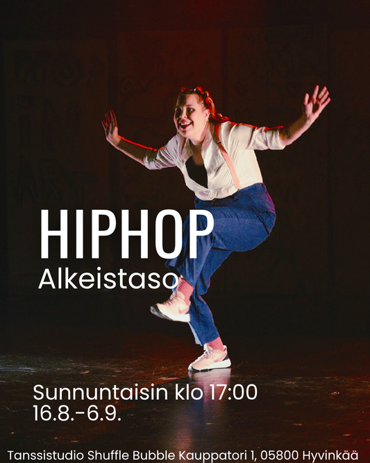 Hiphop alkeistason kurssi (elokuu)