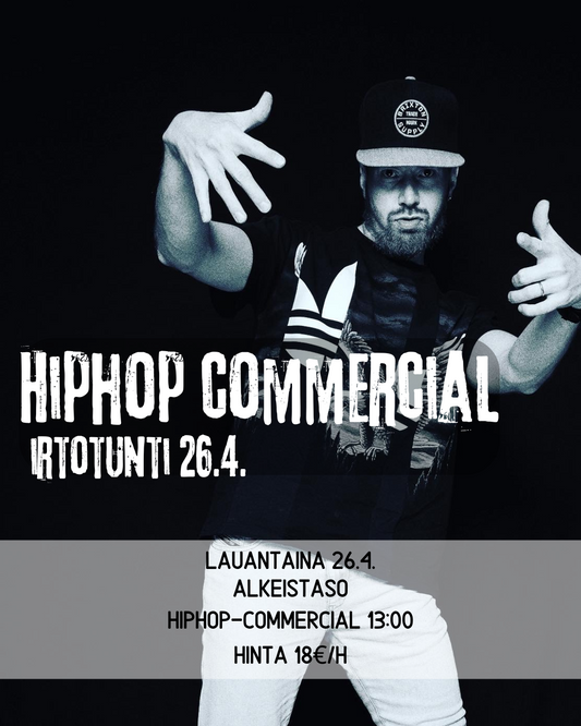Hiphop-Commercial irtotunti 26.4.