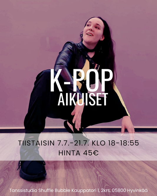 HEINÄKUU - K-pop aikuiset (3krt)