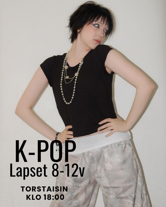 K-pop-tanssi kurssi lapset +8v (4krt)