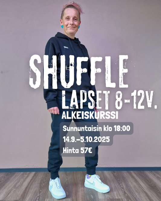 Shuffle & shapes alkeiskurssi 8-12v. (4krt)