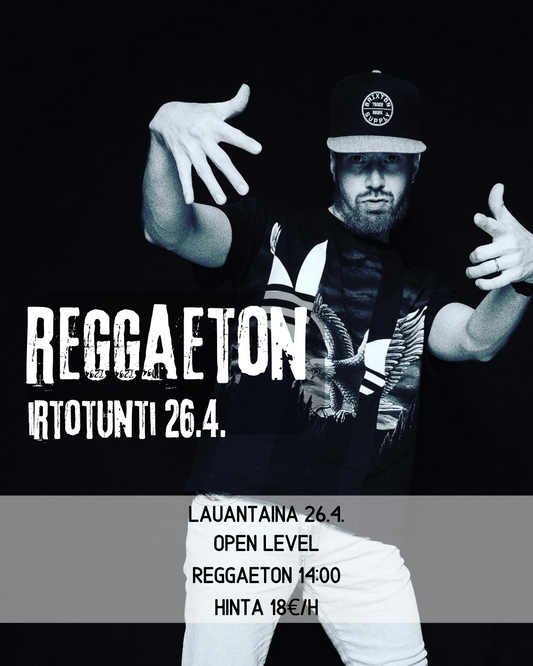 Reggaeton irtotunti 26.4.