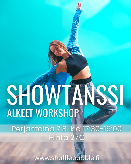 Showtanssin alkeet workshop 7.8.