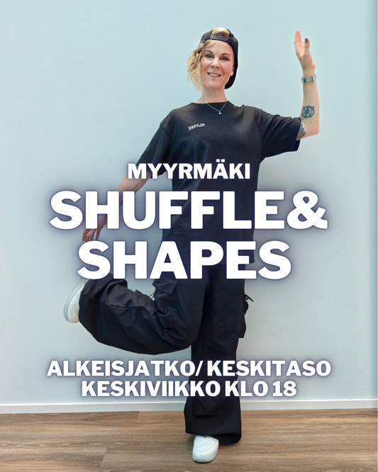 Shufflen alkeisjatko/ keskitason kurssi (4krt)