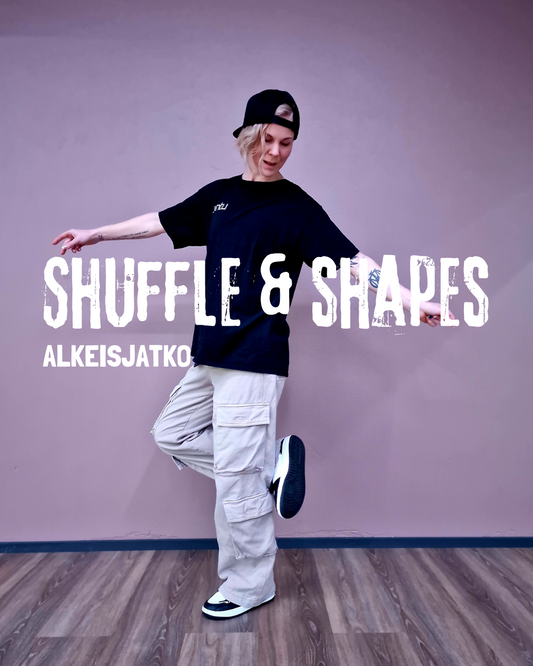 Shuffle & shapes alkeisjatko joulukuun kurssi (3krt)