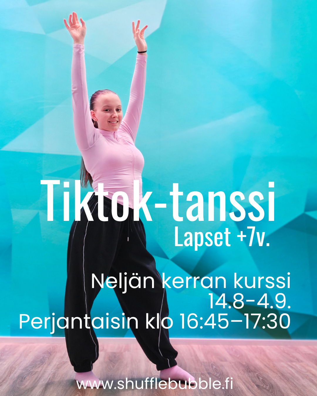 TikTok-tanssikurssi +7v. (4krt)