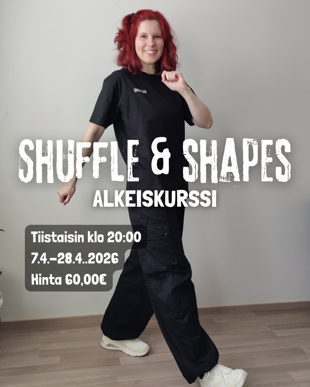 Shuffle & shapes alkeiskurssi Hyvinkäällä