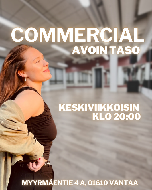 Commercial avoin taso kurssi (4krt)