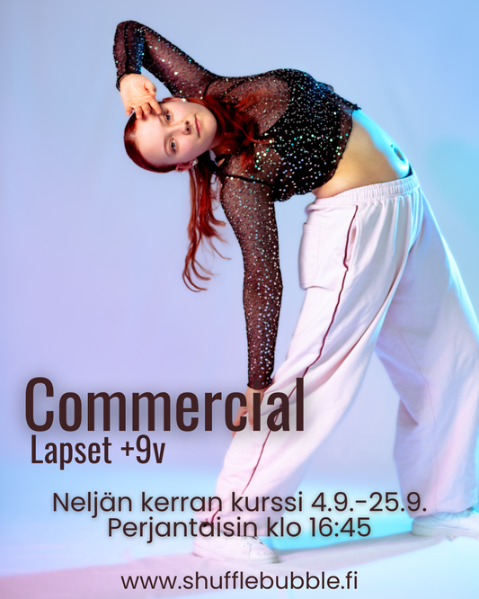 Commercial tanssikurssi +9v. (4krt)