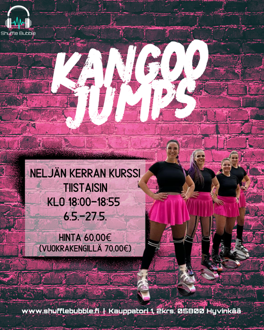 Toukokuun Kangoo Jumps kurssi (4krt)