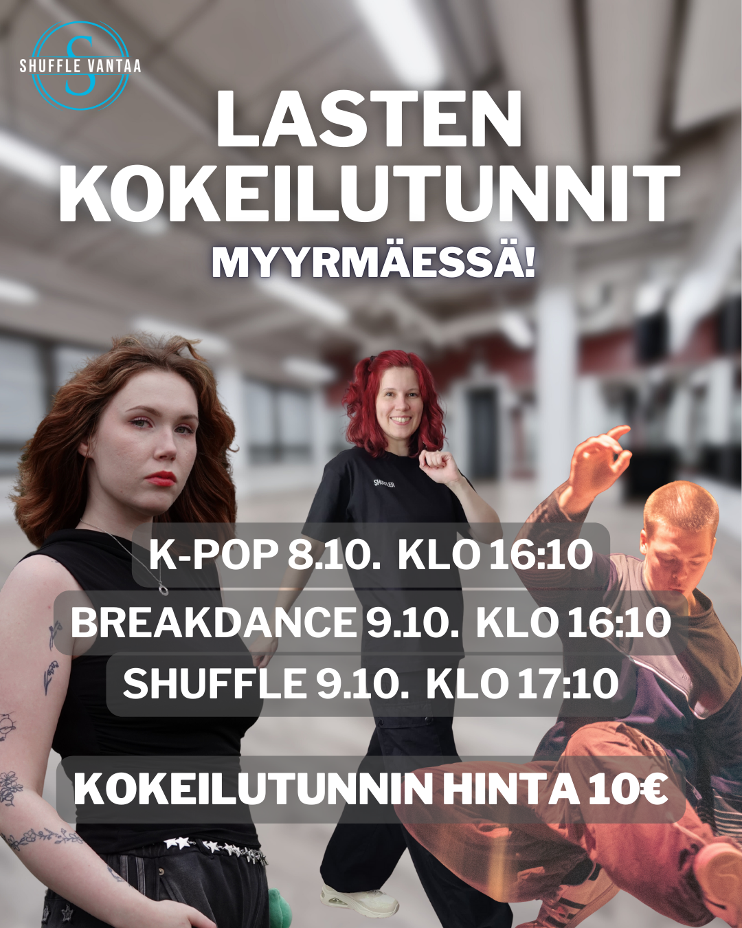 Kokeilutunti K-pop lapset
