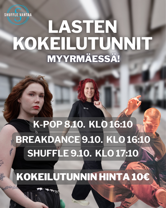 Kokeilutunti K-pop lapset