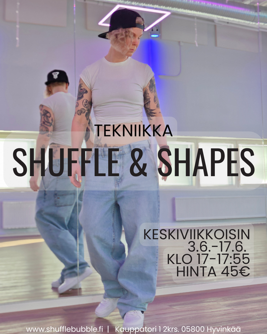 KESÄKUU - Shuffle & shapes (3krt)