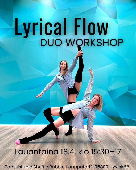 Lyrical Flow Duo workshop 18.4.